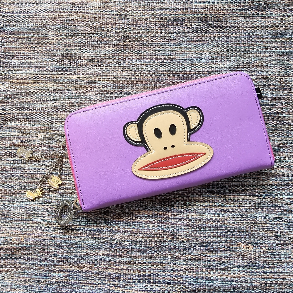 NEW Paul Frank Wallet (Pink/Purple)